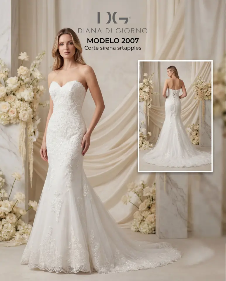 Modelo 2007 de Diana Di Giorno, vestido completo